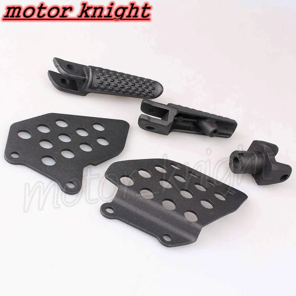 CBR 600RR 2003 2004 2005 2006 мотоциклетные черные передние Пассажирские подножки Скоба