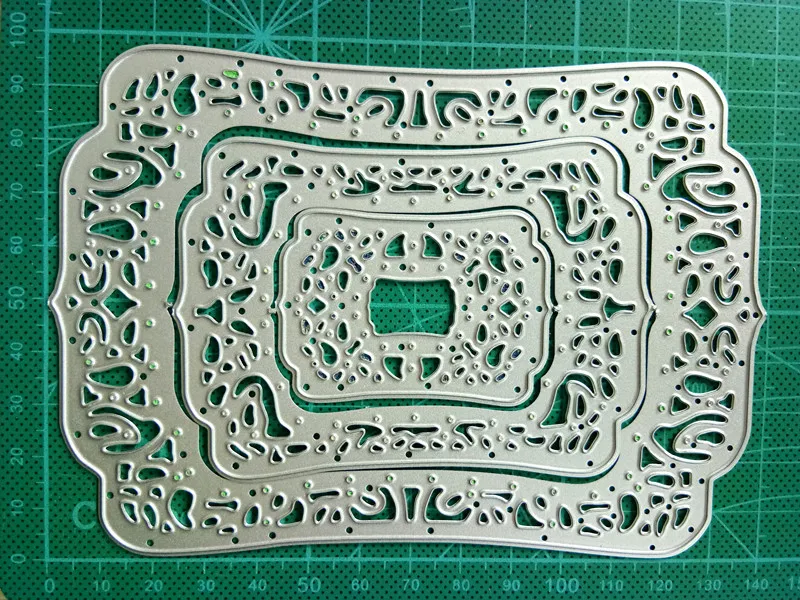 Би фудзиан большая серия тисненые кружева металлические режущие трафареты для