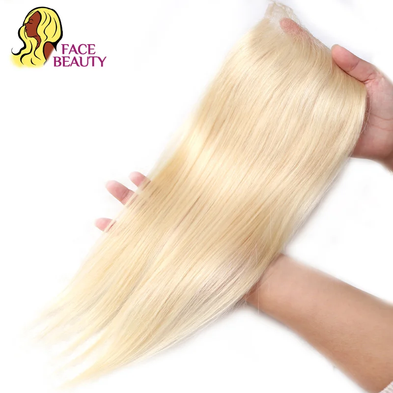 Блонд Facebeauty 1B 613 с Омбре Плетеный Уток 8 28 дюймов Remy бразильские прямые