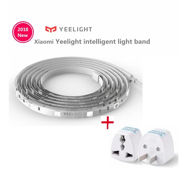 Add US Plug Yee светильник RGB светодиодный 2 м светильник с умным управлением для Mi Home APP WiFi работает с Alexa Google Home Assistant 16 миллионов красочных - Цвет: Add US Plug