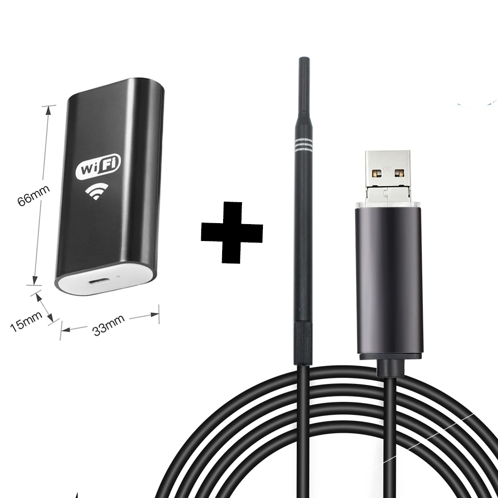 USB эндоскоп для чистки ушей объектив 5 мм|Камеры видеонаблюдения| |