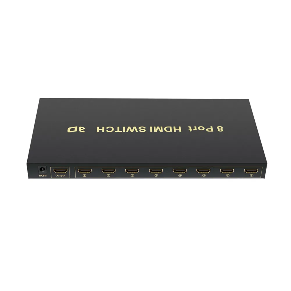 Переключатель HDMI 8 входов и 1 выход видео KVM устройство переключения для