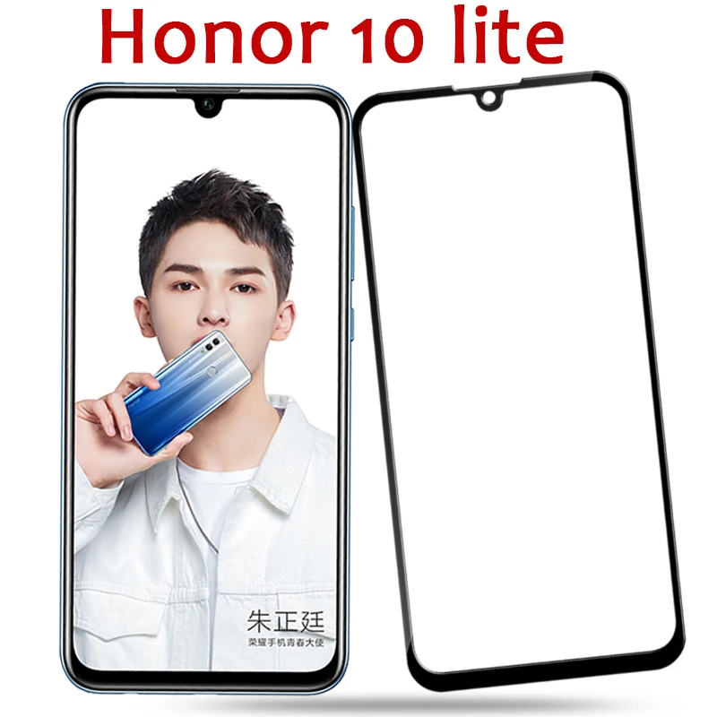 Стекло на honor 10 lite защита экрана Защитное стекло для huawei light закаленное huaway honer