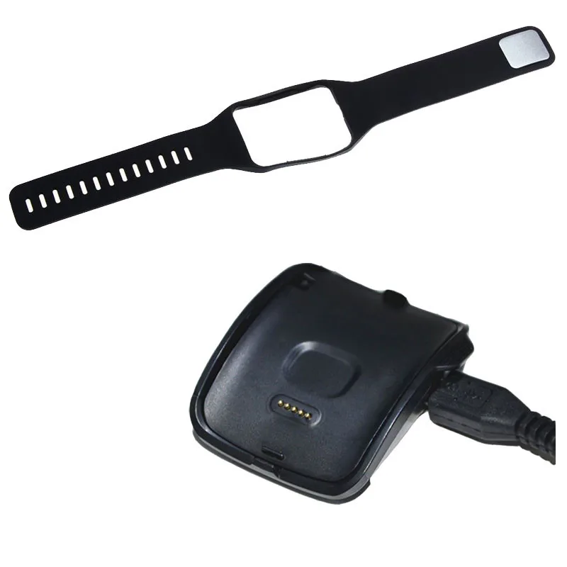OMESHIN SimpleStone зарядка Колыбель Док+ Заменить браслеты для samsung gear S смарт часы SM-R750 June17