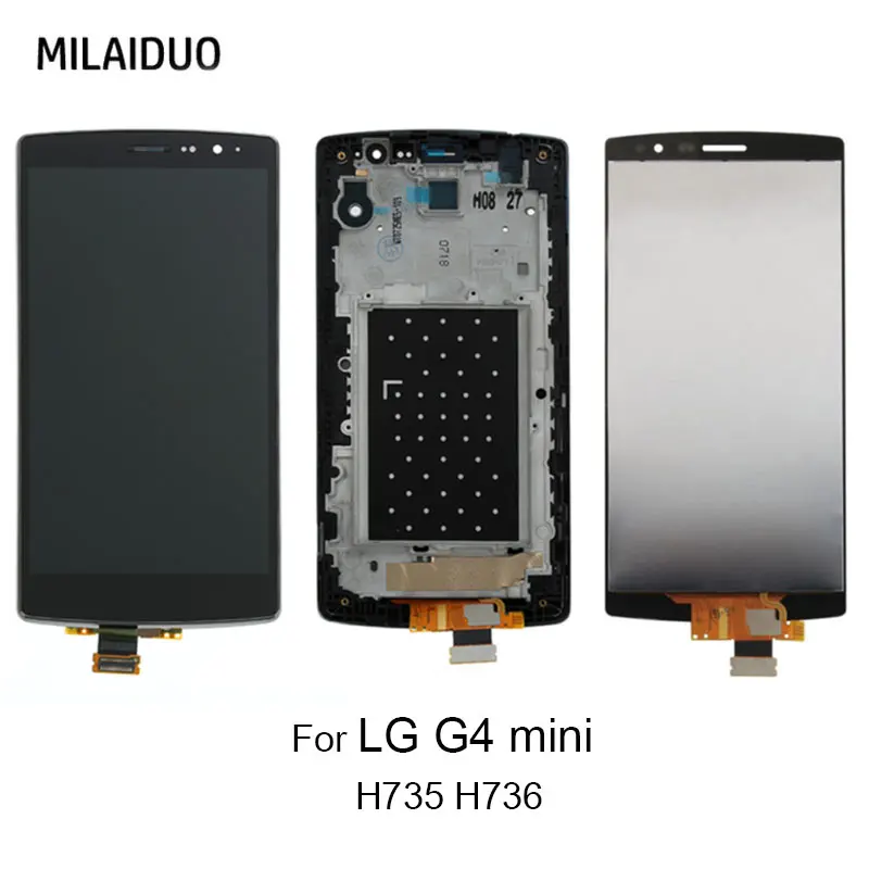 ЖК дисплей для LG G4 Mini H735 H736 монитор кодирующий преобразователь сенсорного экрана