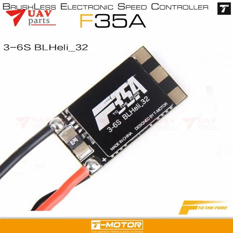 Высокое качество T-Motor ESC FPV 35A-32bit 3-6S BLHeli_S Dshot Multishot для Racing Multicopter | Игрушки и хобби