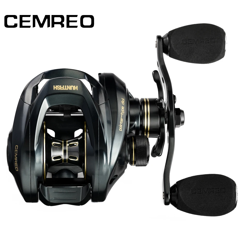 CEMREO катушка для литья Megnetic Тормозная ловли морской воды 13 + 1BB высокоскоростные