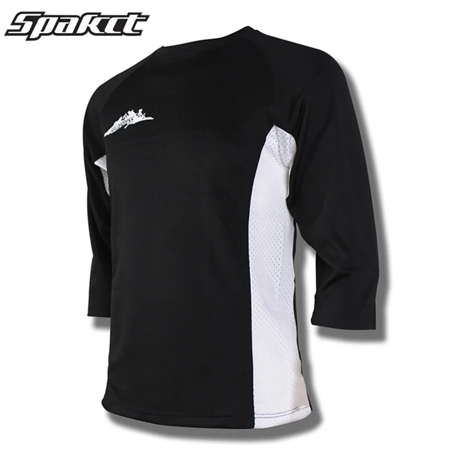 Футболка для мотокросса DH горнолыжная кофта с рукавом три четверти езды на