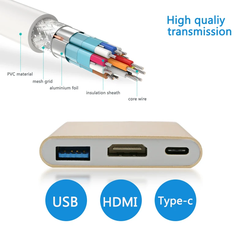 1080P HDMI Type C адаптер для Nintendo Switch зарядная портативная док станция NS USB 3 0 to Video