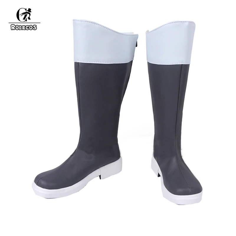 

ROLECOS Anime Cells at Works Cosplay Shoes Platelet Cosplay Black High Shoes for Women Cosplay Shoes Customized Made Boots