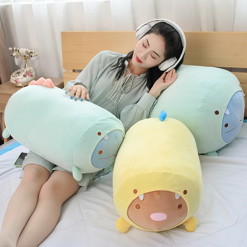 1 шт. 60 см Kawaii японская анимация Сумико гураши Мягкие плюшевые игрушки Сан-х Угловой био мультфильм милый ребенок Подушка прекрасный подарок