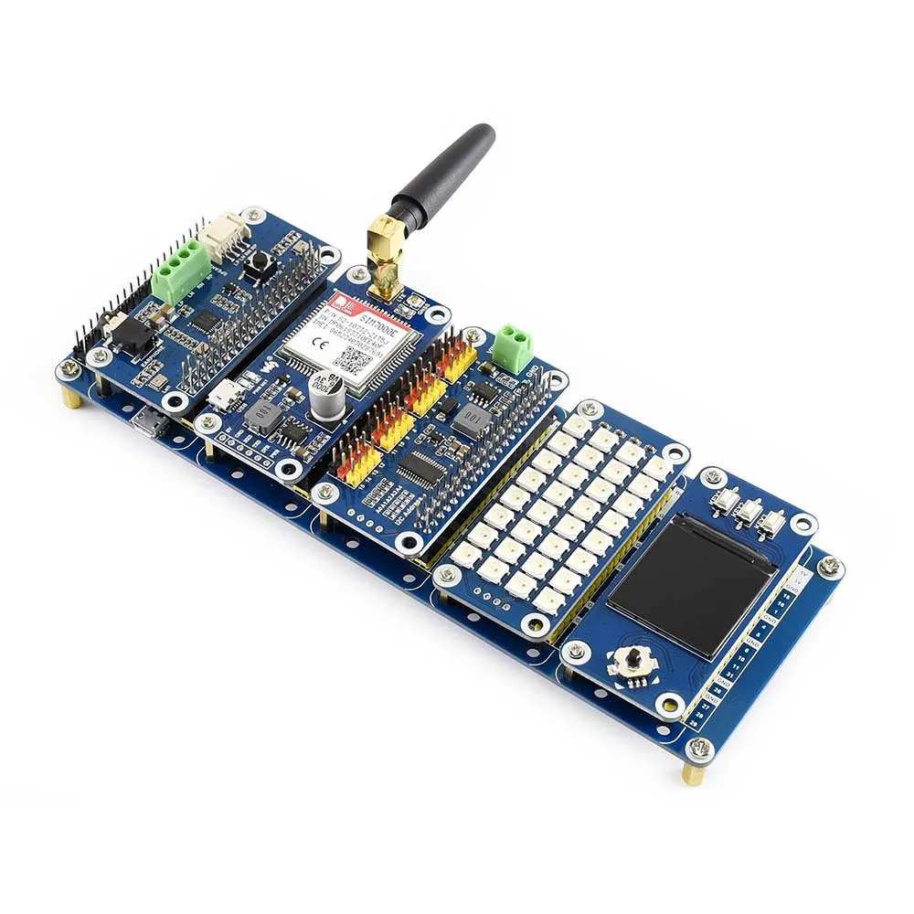 Waveshare Stack HAT для Raspberry Pi работает до 5 шляп Комплект расширения ввода/вывода наборов