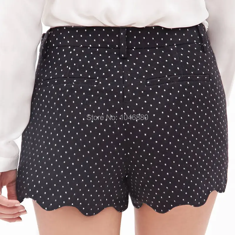 RICHCOCO Women's Fashion Wavy-Bottom Short Pant Free Shipping D425 | Женская одежда