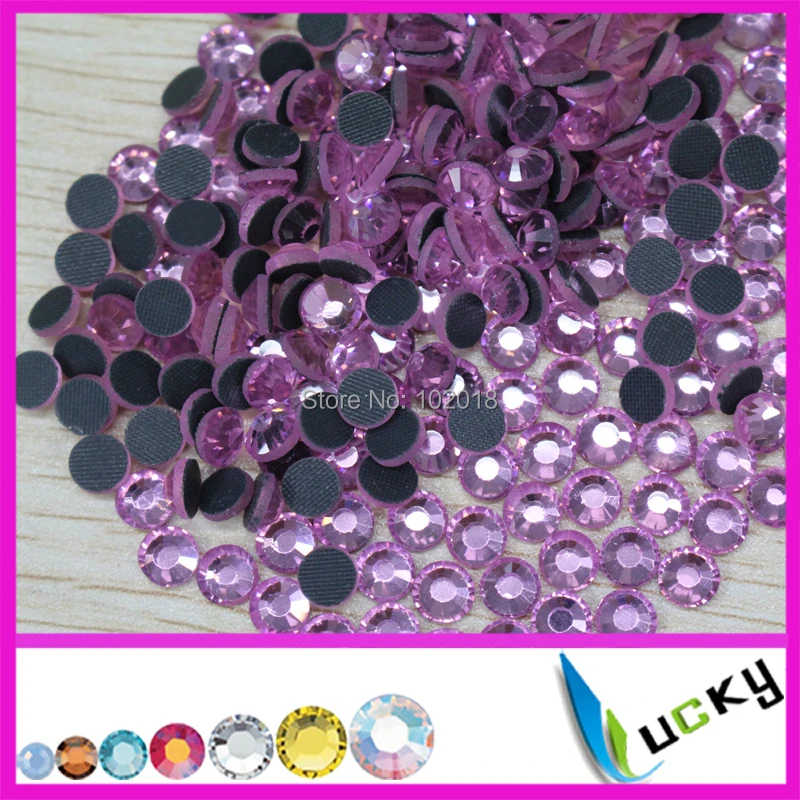 Free shipping High quality hotfix rhinestone DMC! 1440pcs ss20 Light Pink color Heat strass crystal for iron on transfers | Дом и сад