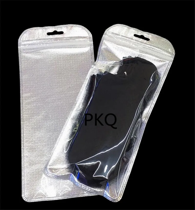 100 шт./лот упаковка для носков пластиковый пакет Золотая сумка хранения на молнии