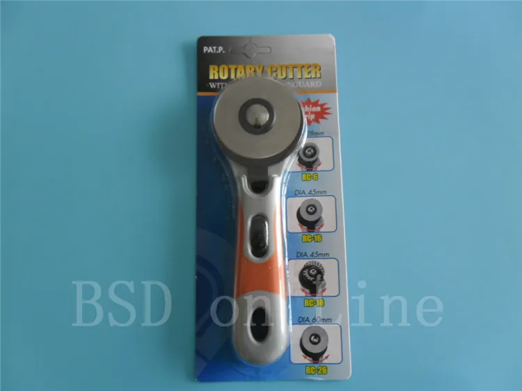Новый 60 мм роторный резак набор 5 шт. лезвий для ткани бумаги винила круговой
