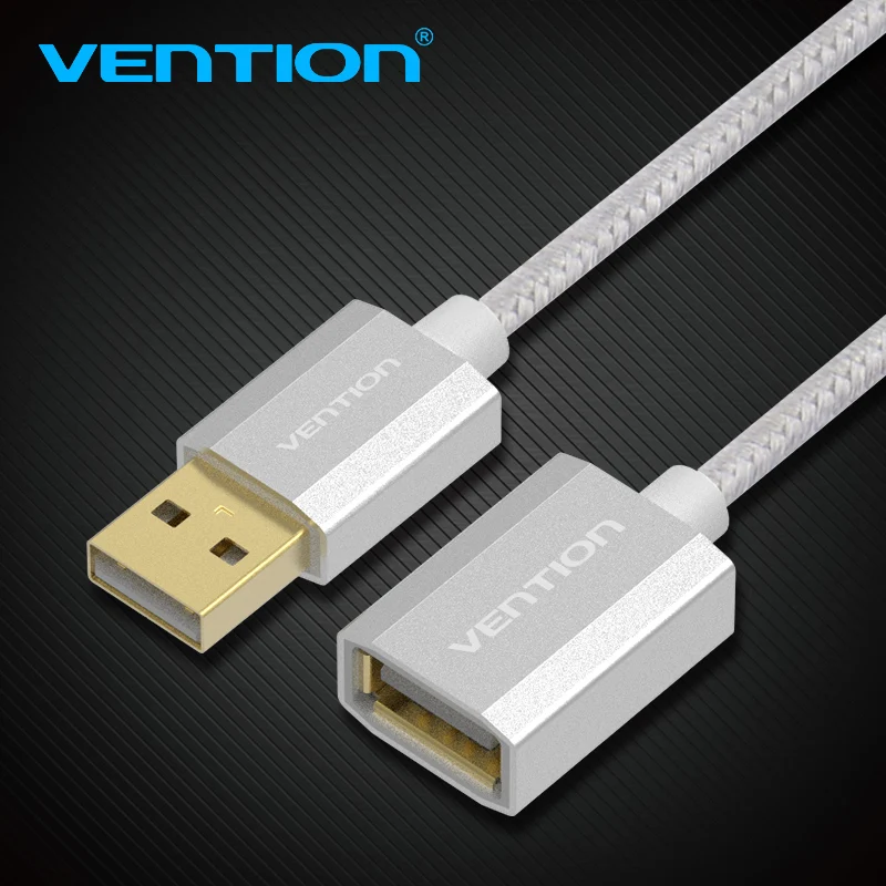 USB Удлинительный кабель Vention штекер гнездо высокоскоростной удлинитель для ПК