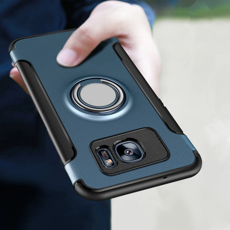 Роскошный ударопрочный чехол для Samsung Galaxy S9 S8 Plus защитный Note 8 9 S7 Edge A6 A9 с