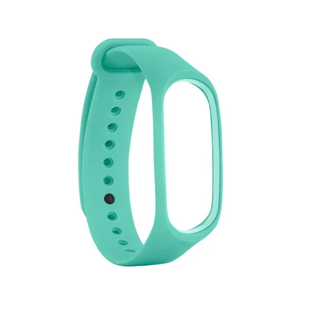 Green Замена пояса MI Band 3 пояса силиконовый пояс смарт-браслет замена проса 3 Аксессуары - Цвет: Green