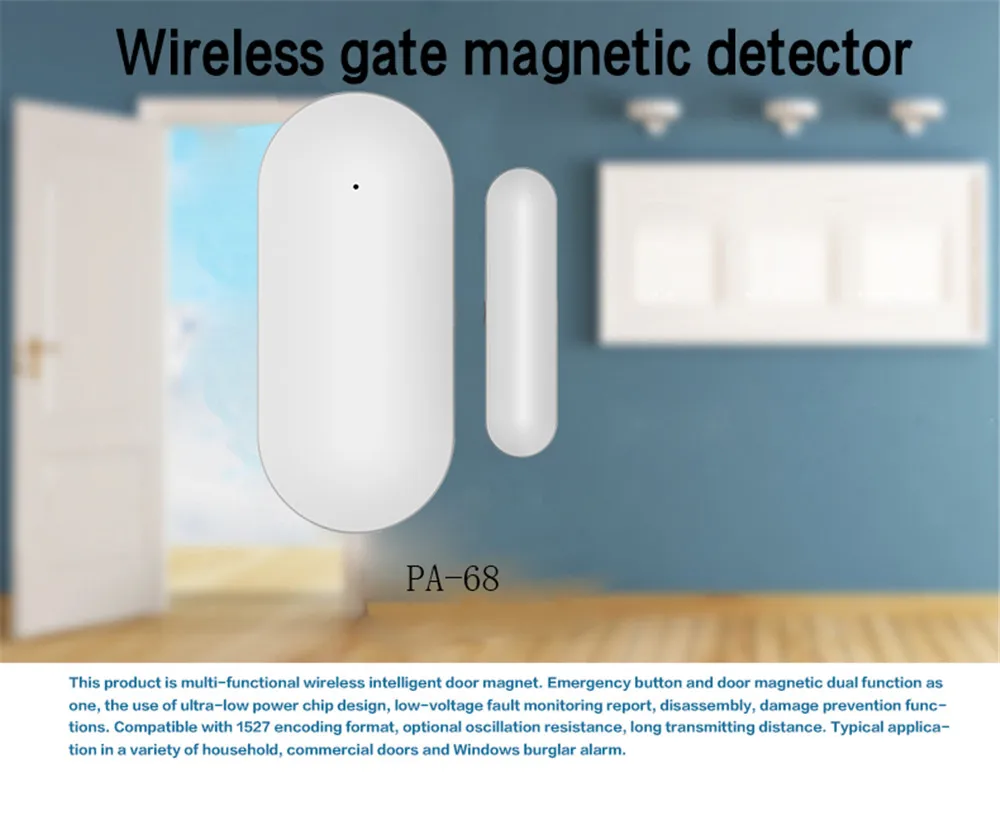 2,4 дюймовый TFT экран wifi GSM SIM SMS RFID карта приложение дистанционное управление беспроводная домашняя охранная сигнализация с Пожарный Извещатель