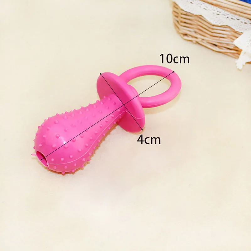 1 шт. резиновые соски игрушки для собак домашних животных жевательные