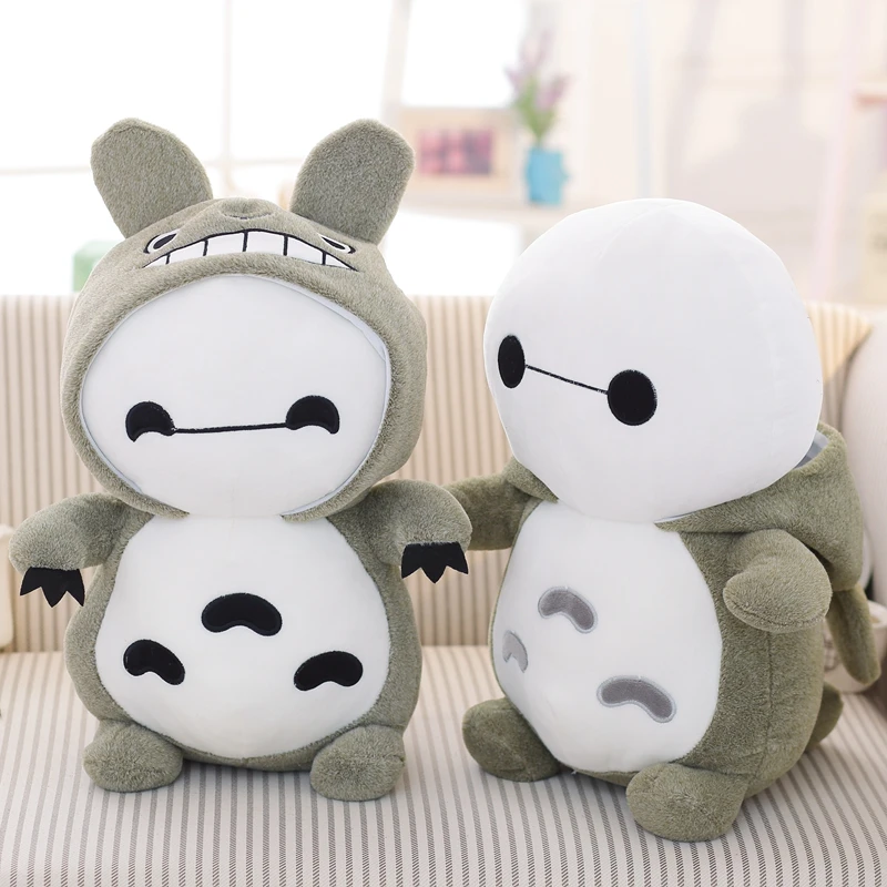 Candice guo! Милые большие белые толстые Baymax Сменные на серый Кот плюшевые игрушки