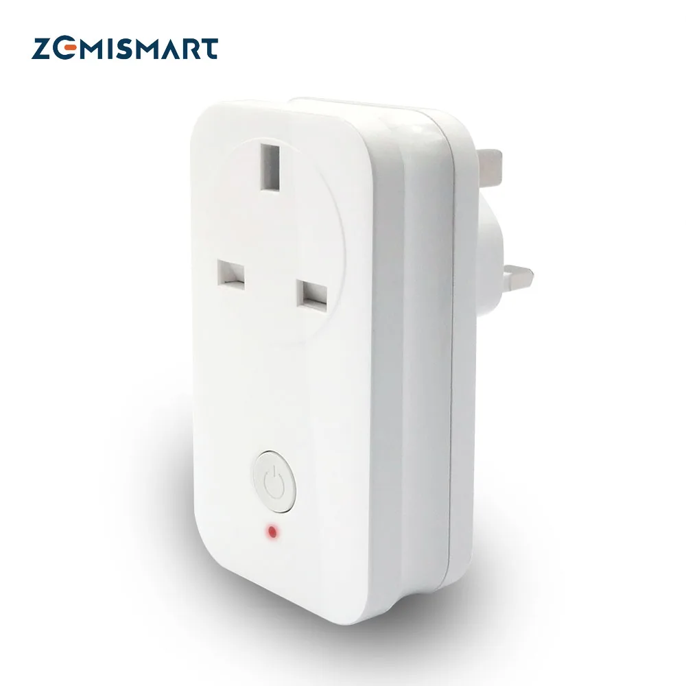 Zigbee 3 0 Великобритания гнездо питания совместимое с SamrtThings Echo Plus смарт гаджет