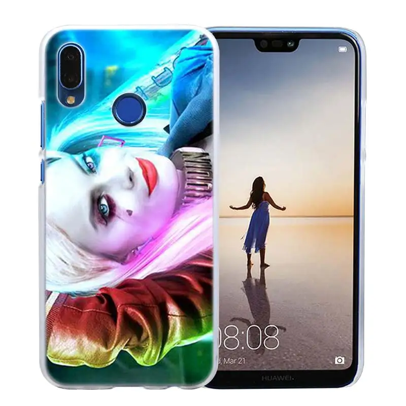 Чехол для huawei P20 P Smart Nova 4 3i P30 P10 P9 P8 lite Pro mini Жесткий ПК прозрачный чехол Харли Квинн Отряд Самоубийц - Цвет: 10