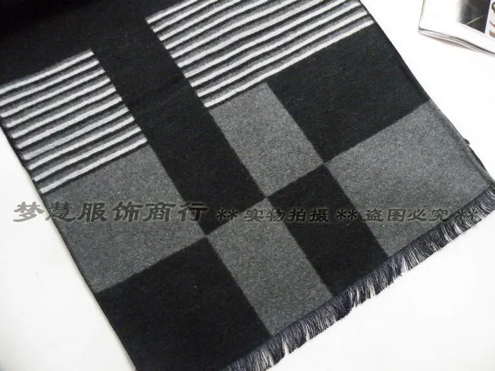 Шарф BYSIFA из чистого шелка черного серого и розового цвета шаль для мужчин женщин