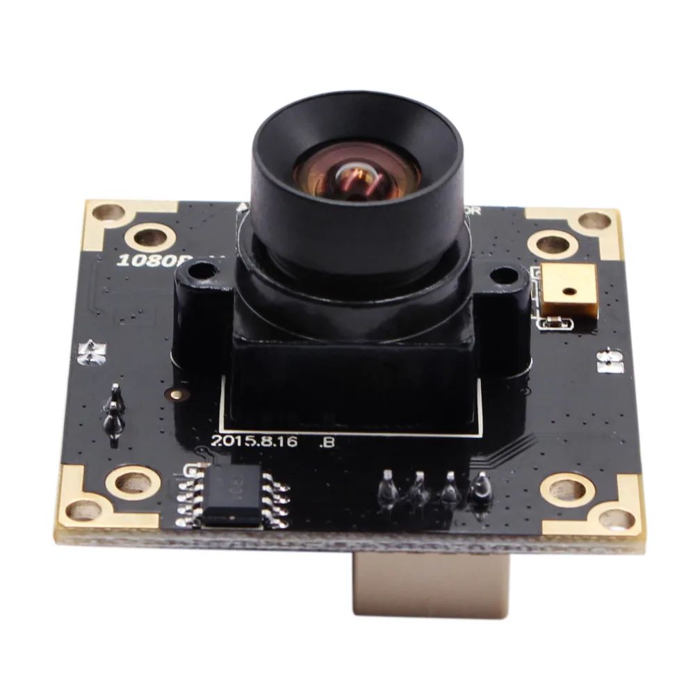 Модуль камеры без искажений 3MP 2048X1536 WDR usb плата H.264/MJPEG/YUY2 Aptina AR0331 промышленная