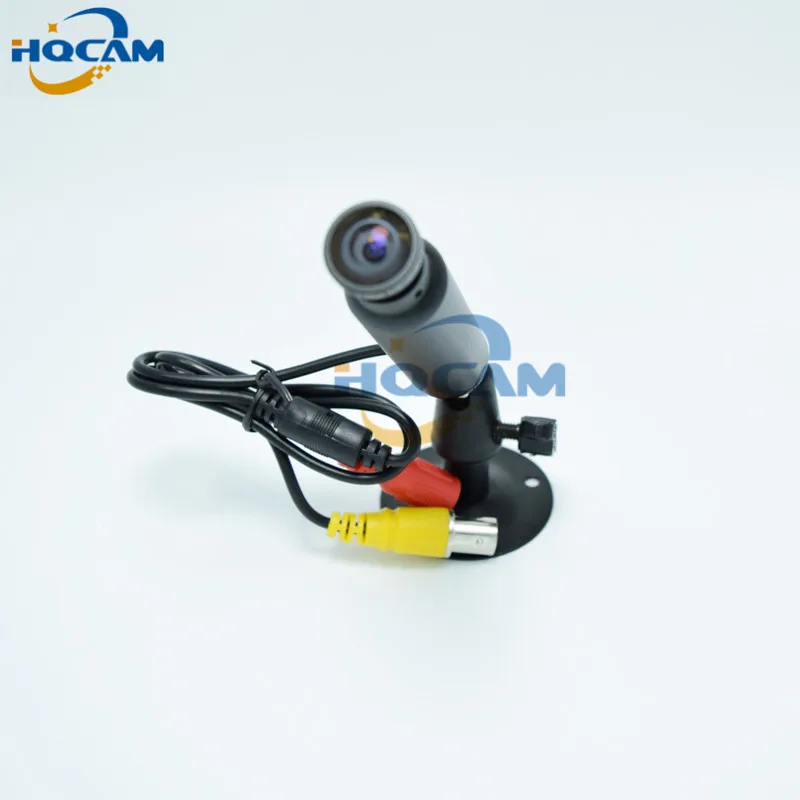 

HQCAM Горячая продажа Sony 960H 600TVL микро видео безопасности наблюдения Маленькая Пуля Мини CCTV камера для 2,1 мм широкоугольный объектив