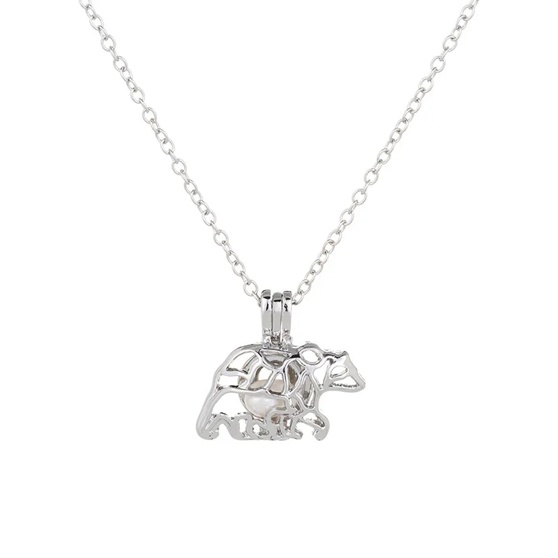 Stainless Steel Dog Heart Necklaces Pendants for Women Everyday Jewelry Fashion Elephant Necklace Gold Collier | Украшения и