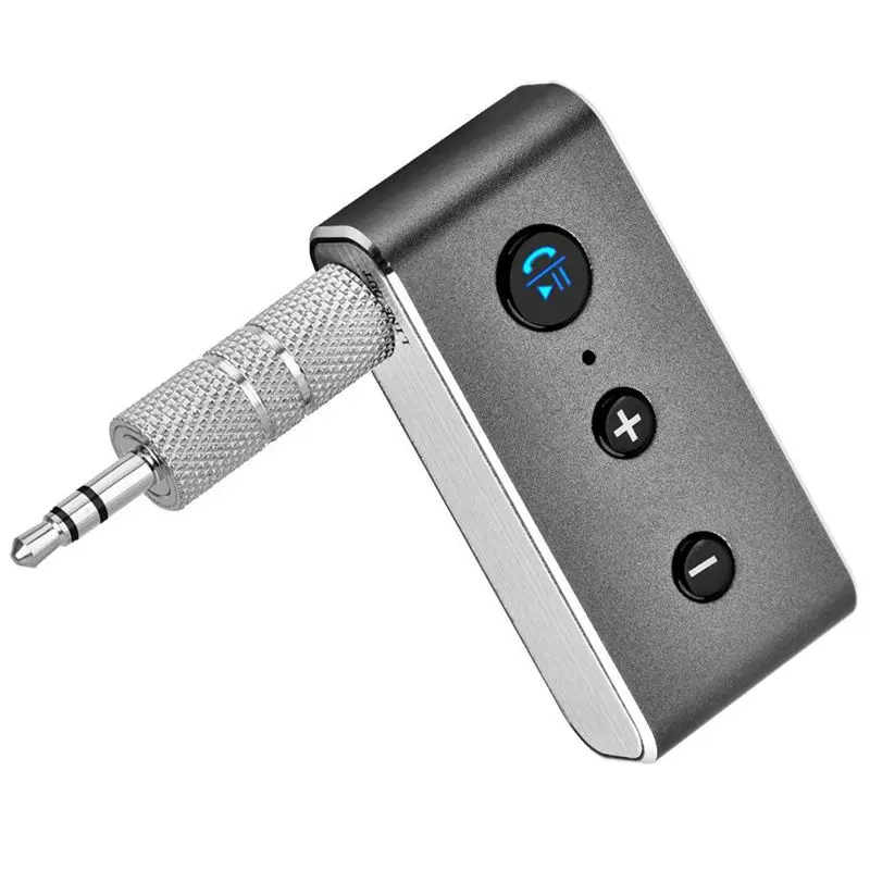 Silver BT710 карта aux автомобильный аудио беспроводной Bluetooth аудио приемник адаптер 4,2 - Цвет: Silver