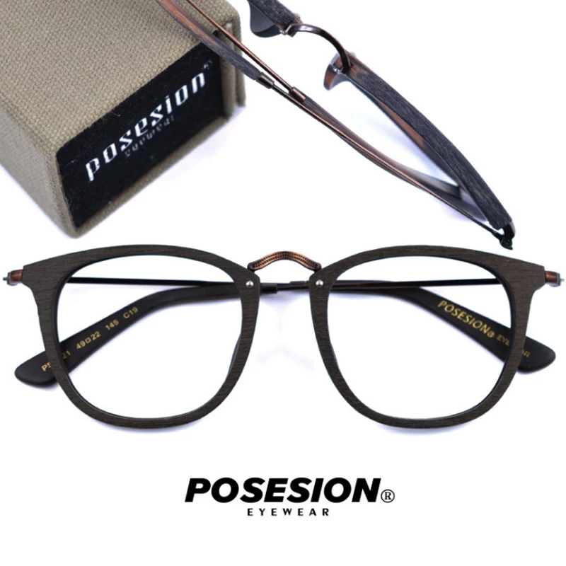 Оправа для очков POSESION мужчин и женщин винтажная оптическая ацетатная оправа
