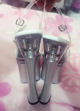 Летние модные прозрачные CD сандалии с ремешком на щиколотке большие размеры: 34–44