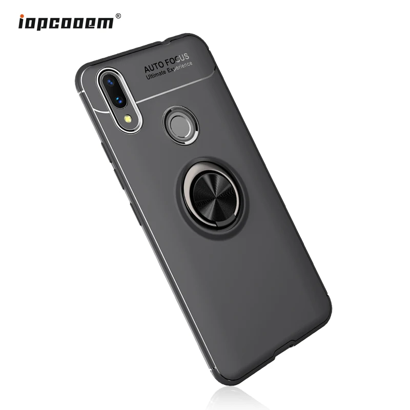 Nova 3 чехол с магнитным кольцом и кронштейном для Huawei 3i nova nova3 INE LX2 силиконовый