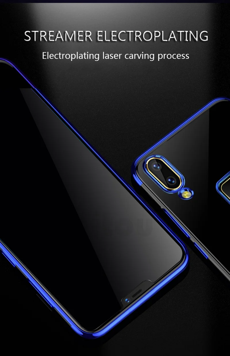 UPaitou Роскошный чехол для VIVO Z5X Z3i Z1 Pro Y97 Y95 Y93 Lite Y85 Y83 Y81 Y79 Y69 Y67 Y66 Y65 чехол из силикона и ТПУ прозрачный чехол