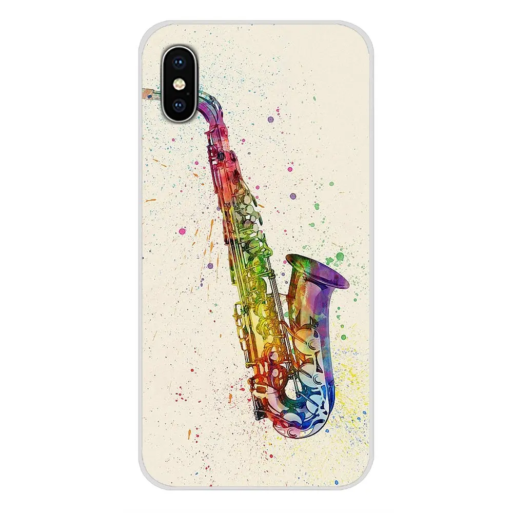 Musical instrument saxophone Accessories Shell Case For Xiaomi Mi4 Mi5 Mi5S Mi6 Mi A1 A2 5X 6X 8 9 Lite SE Pro Max Mix 2 3 2S | Мобильные