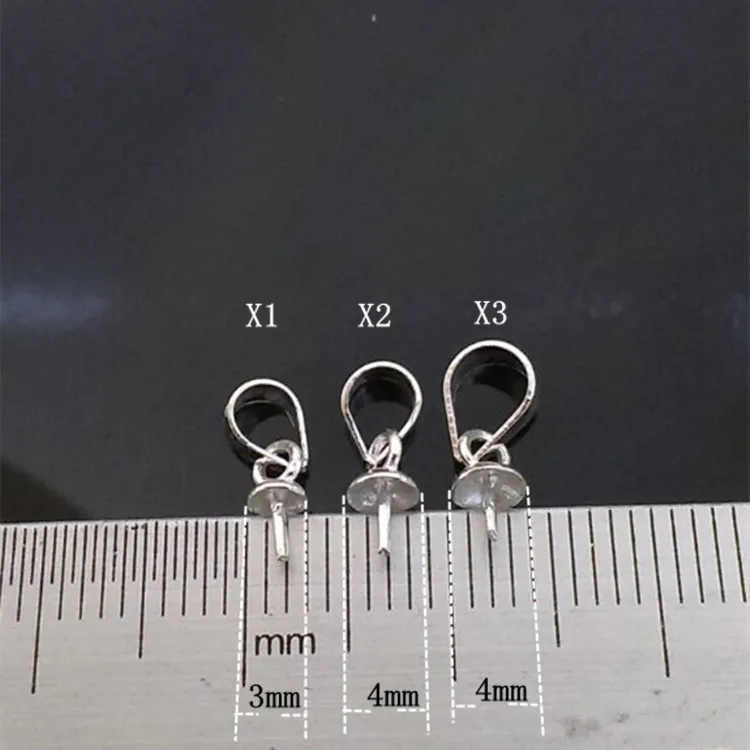 5 шт./Лот коннекторы из серебра 925 пробы для подвесок и ожерелий|925 sterling silver
