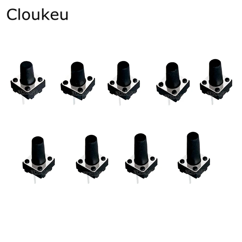 

50Pcs 6*6*4.7mm Middle 2Pin Touch switch 6x6x4.7 Micro button switch