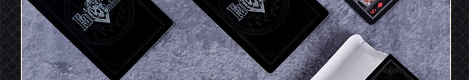 54 шт./упак. из мультфильма, популярная яркая детская одежда с рисунком персонажей аниме Fate/Stay Night покер Аниме образовательные игры игральные карты для Семья вечерние Вечерние развлечения