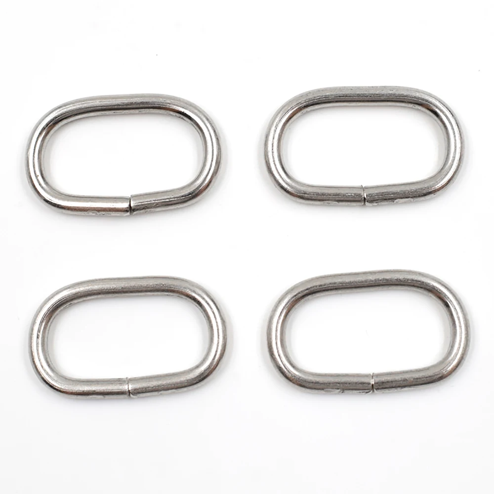 Овальная металлическая пряжка (10 шт./лот) Аксессуары для одежды. Регулируемая