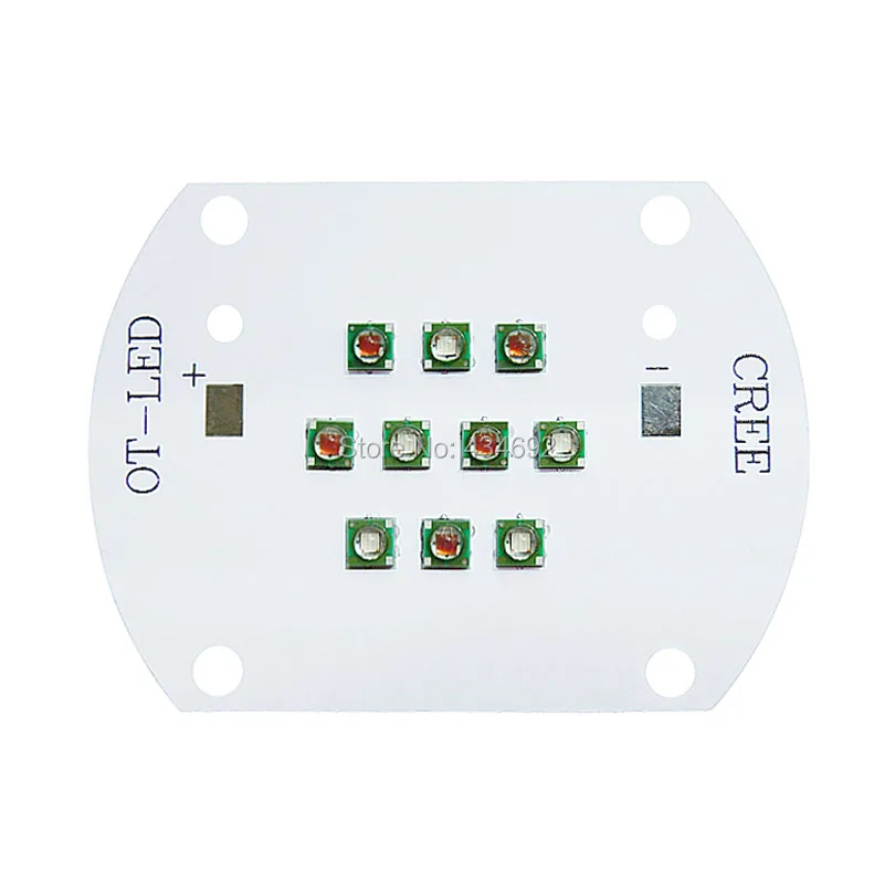 Настроить 30 Вт Многокристальных Cree XPE XP E Светодиодные Лампы DIY ПРИВЕЛО Завода