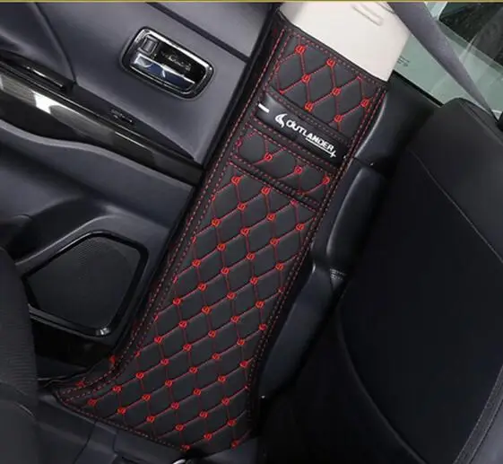 

For Mitsubishi Outlander 2013-2018 Car-shaped microfiber leather anti-kick plate anti-play mat Car-covers