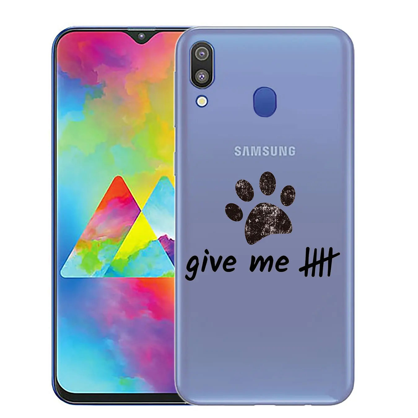 YIMAOC собака дайте мне пять Кошка мягкий силиконовый чехол для телефона Samsung Galaxy A70