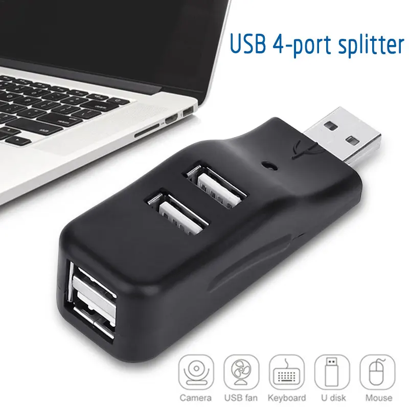Универсальный конвертер ПК USB 2 0 концентратор компьютеры Прочный адаптер Jack |