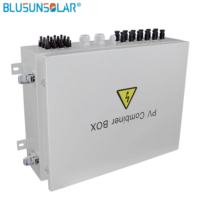 1set Hgih quality Stainless Steel Housing 1000VDC 12 strings input and 1 string output combiner box with 15A fuse panel | Обустройство
