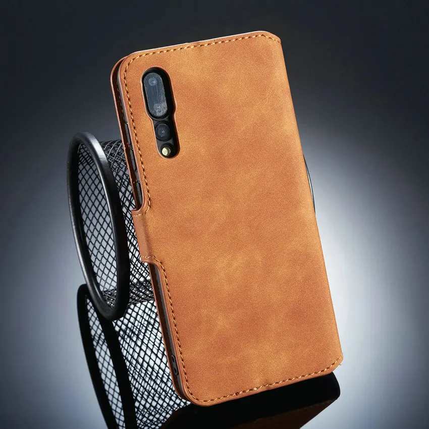 DG. MING чехол для телефона для huawei P20 Pro винтажный кожаный чехол-кошелек для huawei P20 Lite Nova 3E чехол s Флип-книжка Coque Funda Stand