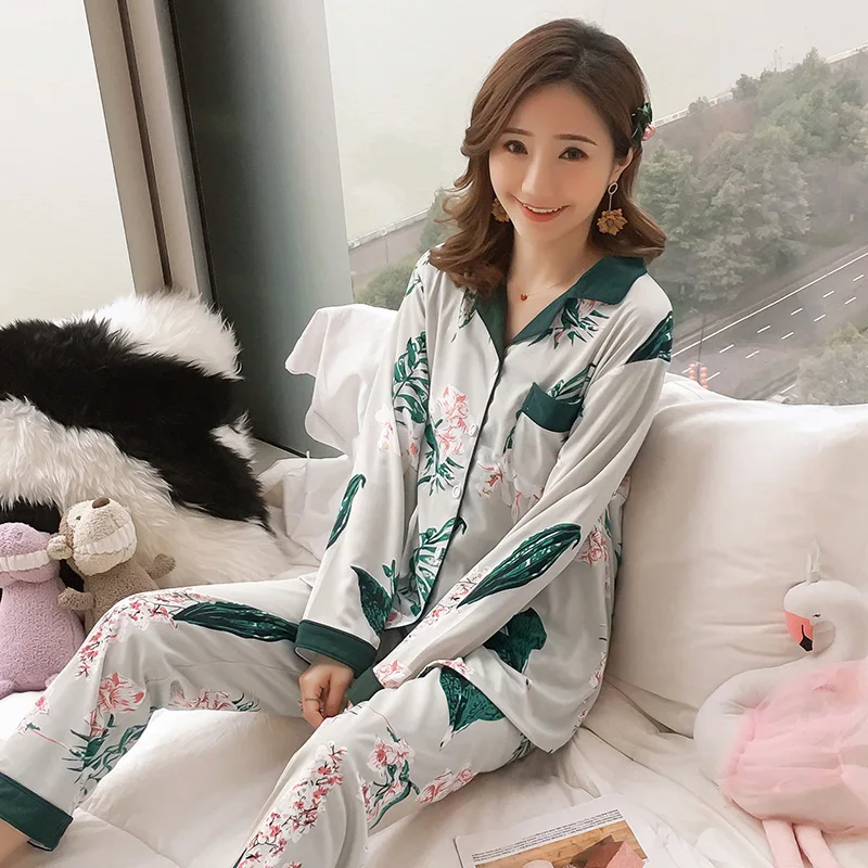 15 Kpop/Новинка года; уличная одежда в стиле Харадзюку; хлопковые пижамы для мужчин и женщин; exo; комплект одежды для сна; сезон весна-осень; пижамы для девочек; домашний костюм; комплекты - Цвет: 15