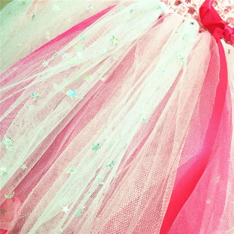 15 см * 25 ярдов ЗВЕЗДА блестящие конфетти тюль сетка рулон катушки мягкие блестки